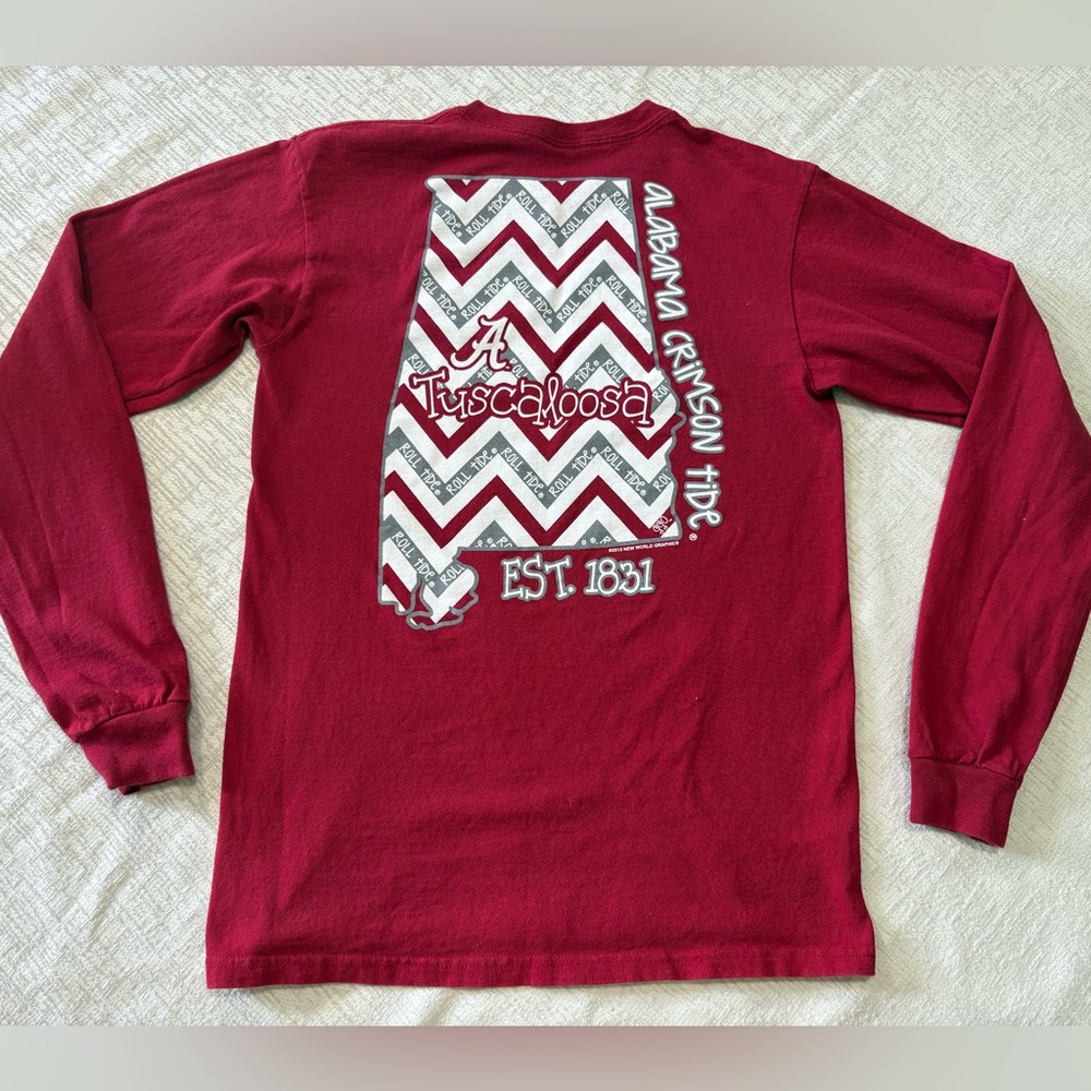 Alabama Crimson Tide Long Sleeve Shirt Women’s Small